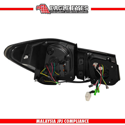 CHEVROLET CRUZE 2010-2015 LED SEQUENTIAL SIGNAL DRAGON SCALE RED SMOKE LIGHT BAR TAILLAMP