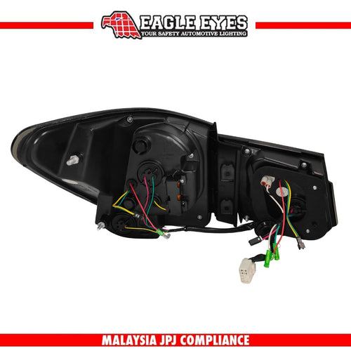 CHEVROLET CRUZE 2010-2015 LED SEQUENTIAL SIGNAL DRAGON SCALE RED SMOKE LIGHT BAR TAILLAMP