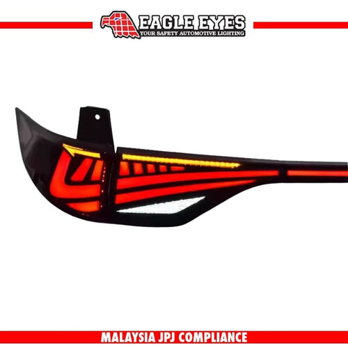 TOYOTA PREVIA/ESTIMA AERAS ACR50 2006-2015 LED SEQUENTIAL SIGNAL WELCOME LIGHT RED SMOKE LIGHT BAR TAILLAMP