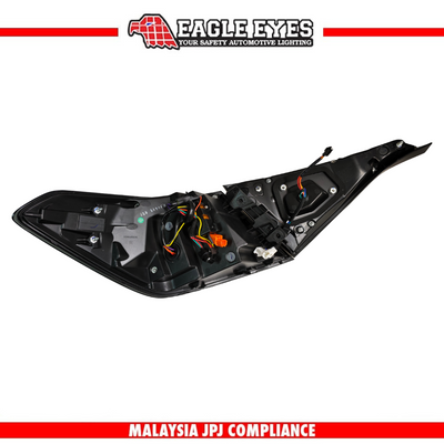 HONDA CIVIC FE 2021-2024 LED SEQUENTIAL SIGNAL WELCOME RED SMOKE V2 STYLE TAILLAMP