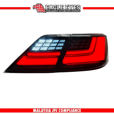 TOYOTA CAMRY XV40 2006-2011 LED SEQUENTIAL SIGNAL WELCOME LIGHT SMOKE RED LIGHT BAR TAILLAMP