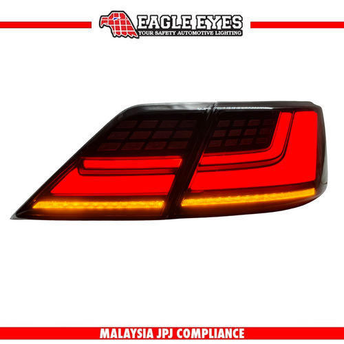TOYOTA CAMRY XV40 2006-2011 LED SEQUENTIAL SIGNAL WELCOME LIGHT SMOKE RED LIGHT BAR TAILLAMP