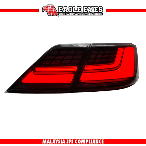 TOYOTA CAMRY XV40 2006-2011 LED SEQUENTIAL SIGNAL WELCOME LIGHT SMOKE RED LIGHT BAR TAILLAMP
