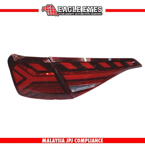 HONDA CIVIC FE 2021-2025 SEQUENTIAL SIGNAL WELCOME LIGHT AUDI DESIGN DYNAMIC RED TAILLAMP