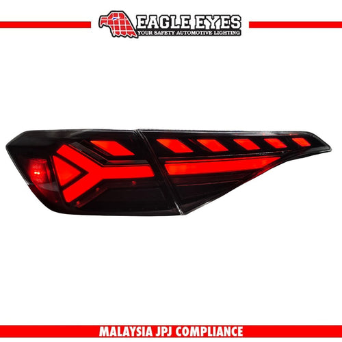 HONDA CIVIC FE 2021-2025 SEQUENTIAL SIGNAL WELCOME LIGHT AUDI DESIGN DYNAMIC SMOKE TAILLAMP