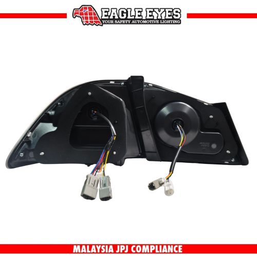 HONDA CIVIC FD 2006-2011 V2 DYNAMIC LED SEQUENTIAL SIGNAL WELCOME LIGHT CLEAR ALBINO WHITE LIGHT BAR TAILLAMP