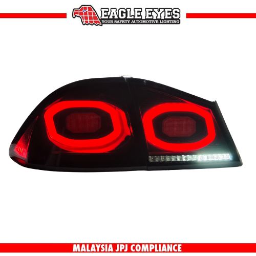 HONDA CIVIC FD 2006-2011 V2 DYNAMIC LED SEQUENTIAL SIGNAL WELCOME LIGHT SMOKE RED LIGHT BAR TAILLAMP
