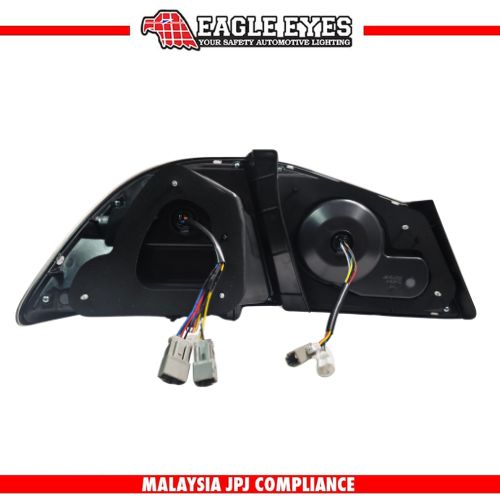 HONDA CIVIC FD 2006-2011 V2 DYNAMIC LED SEQUENTIAL SIGNAL WELCOME LIGHT SMOKE RED LIGHT BAR TAILLAMP