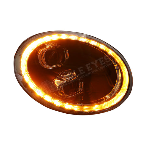 VOlKSWAGEN BEETLE 2013-2020 PROJECTOR LED HI-LO BEAM SEQUENTIAL SIGNAL WELCOME LIGHT HEADLAMP
