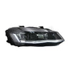 VOLKSWAGEN POLO VENTO 2009-2018 PROJECTOR LED HI-LO BEAM SEQUENTIAL SIGNAL WELCOME LIGHT DRL HEADLAMP