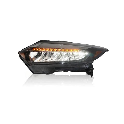 HONDA HRV VEZEL 2015-2019 LED HI-LO BEAM SEQUENTIAL SIGNAL WELCOME LIGHT ONE TOUCH BLUE HEADLAMP