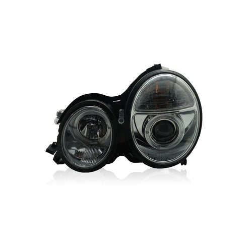 MERCEDES BENZ E-CLASS W210 1999-2003 PROJECTOR LED ANGLE EYES CHROME HEADLAMP