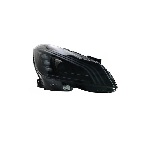 MERCEDES BENZ C-CLASS W204 2012-2014 PROJECTOR LED HI-LO BEAM SEQUENTIAL SIGNAL WELCOME LIGHT HEADLAMP (Facelift)
