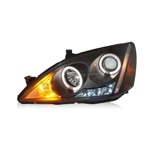 HONDA ACCORD G7 2003-2007 PROJECTOR LED ANGLE EYES HEADLAMP