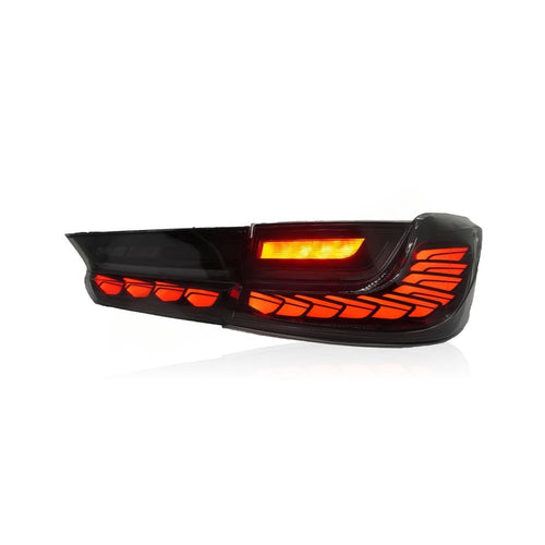 BMW 3 SERIES G20 2019-2021 LED SEQUENTIAL SIGNAL WELCOME LIGHT GTS STYLE LIGHT SMOKE TAILLAMP