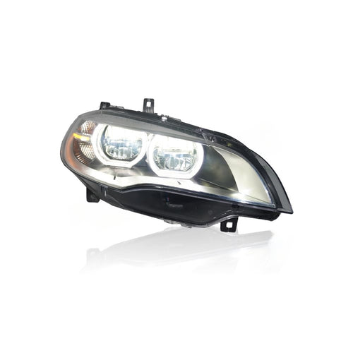 BMW X6 E71 2008-2014 LED HI-LO BEAM ANGLE EYES LCI DESIGN HEADLAMP