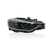 BMW 3 SERIES F30 2011-2019 PROJECTOR LED HI-LO BEAM HEXAGON ANGLE EYES HEADLAMP COMPITABLE PRE-FACELIFT MODEL