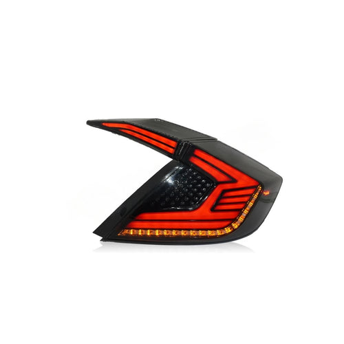 HONDA CIVIC FC 2016-2021 LED SEQUENTIAL SIGNAL WELCOME LIGHT SMOKE TAILLAMP V7