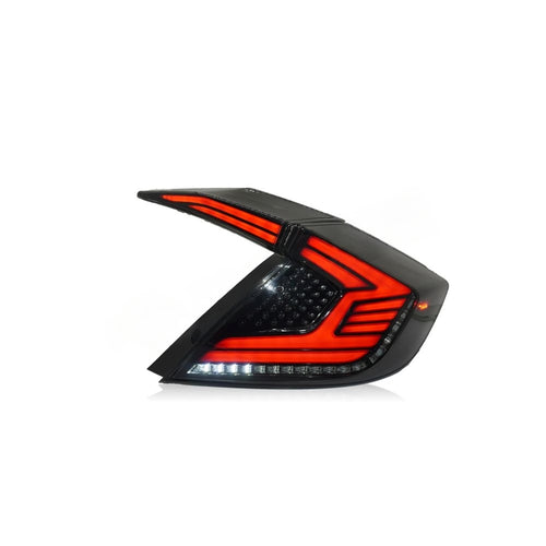 HONDA CIVIC FC 2016-2021 LED SEQUENTIAL SIGNAL WELCOME LIGHT SMOKE TAILLAMP V7