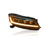 HONDA ACCORD G8 2008-2012 PROJECTOR LED HI-LO BEAM SEQUENTIAL SIGNAL WELCOME LIGHT ONE TOUCH BLUE HEADLAMP