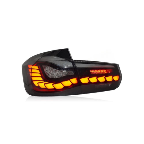 BMW 3 SERIES F30 2012-2019 LED SEQUENTIAL SIGNAL TAILLAMP M4 GTS STYLE COMPATIBLE PRE-FACELIFT/FACELIFT MODEL