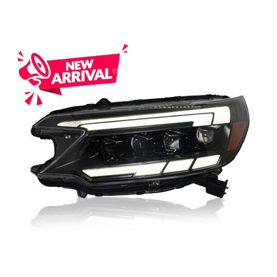 HONDA CRV G4 2012-2014 PROJECTOR LED HI-LO BEAM SEQUENTIAL SIGNAL WELCOME LIGHT ONE TOUCH BLUE HEADLAMP