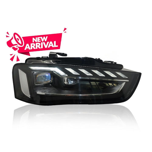 AUDI A4 B8.5 2013-2016 PROJECTOR LED HI-LO BEAM SEQUENTIAL SIGNAL WELCOME LIGHT HEADLAMP