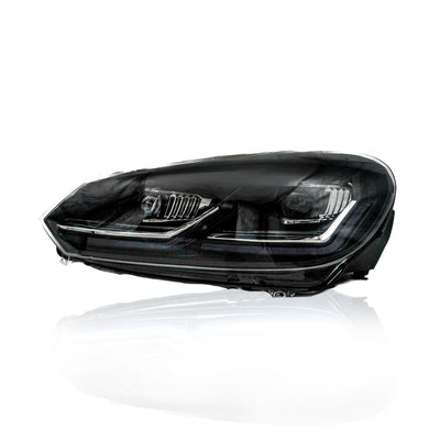 VOLKSWAGEN GOLF MK6 2009-2013 PROJECTOR LED HI-LO BEAM SEQUENTIAL SIGNAL WELCOME LIGHT HEADLAMP