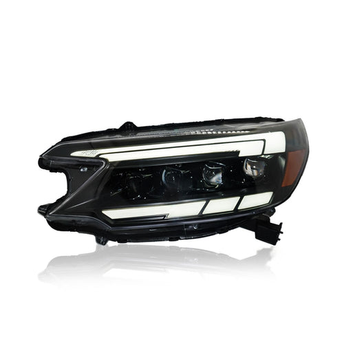 HONDA CRV G4 2012-2014 PROJECTOR LED HI-LO BEAM SEQUENTIAL SIGNAL WELCOME LIGHT ONE TOUCH BLUE HEADLAMP