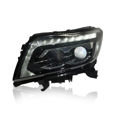 NISSAN NAVARA NP300 2015-2020 PROJECTOR LED HI-LO BEAM SEQUENTIAL SIGNAL DRL HEADLAMP