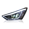 HYUNDAI SANTA FE 2013-2017 PROJECTOR LED LO BEAM DRL HEADLAMP