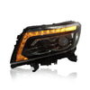 NISSAN NAVARA NP300 2015-2020 PROJECTOR LED HI-LO BEAM SEQUENTIAL SIGNAL DRL HEADLAMP