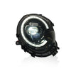 MINI COOPER R55/56/57 2007-2013 PROJECTOR LED HI-LO BEAM DRL SEQUENTIAL SIGNAL WELCOME LIGHT HEADLAMP