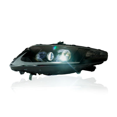 HONDA CITY GM2/GM3 2008-2014 PROJECTOR LED HI-LO BEAM SEQUENTIAL SIGNAL WELCOME LIGHT RED DEMON EYES HEADLAMP