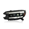 HONDA CRV G4 2012-2014 PROJECTOR LED HI-LO BEAM SEQUENTIAL SIGNAL WELCOME LIGHT ONE TOUCH BLUE HEADLAMP
