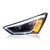 HYUNDAI SANTA FE 2013-2017 PROJECTOR LED LO BEAM DRL HEADLAMP