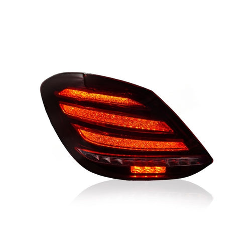 MERCEDES BENZ C-CLASS W205 2015-2021 LED SEQUENTIAL SIGNAL WELCOME LIGHT RED TAILLAMP