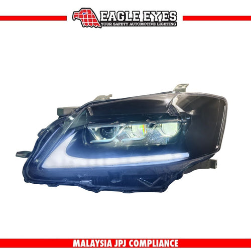 TOYOTA CAMRY XV40 2006-2008 PROJECTOR LED HI LO BEAM SEQUENTIAL SIGNAL WELCOME LIGHT RED DEMON EYES HEADLAMP