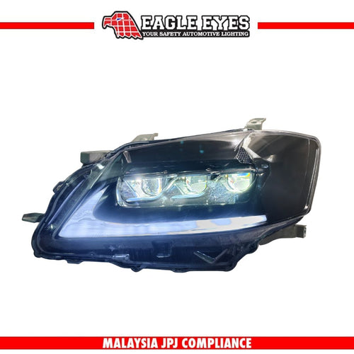 TOYOTA CAMRY XV40 2006-2008 PROJECTOR LED HI LO BEAM SEQUENTIAL SIGNAL WELCOME LIGHT RED DEMON EYES HEADLAMP