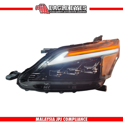 TOYOTA INNOVA AN40 2012-2015 PROJECTOR LED HI LO BEAM SEQUENTIAL SIGNAL WELCOME LIGHT LEXUS DESIGN HEADLAMP