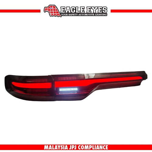 HONDA HRV 2022-2025 LED SEQUENTIAL SIGNAL WELCOME LIGHT PORSCHE MACAN STYLE SMOKE RED LIGHT BAR TAILLAMP
