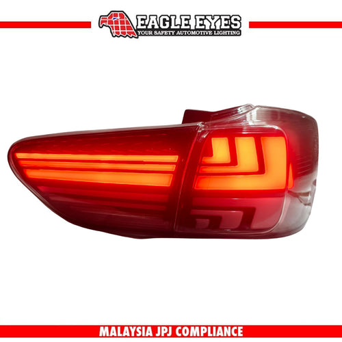 TOYOTA WISH AE20 2009-2017 LEXUS DESIGN DYNAMIC LED SEQUENTIAL SIGNAL WELCOME LIGHT CLEAR/RED LIGHT BAR TAILLAMP