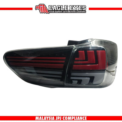 TOYOTA WISH AE20 2009-2017 LEXUS DESIGN DYNAMIC LED SEQUENTIAL SIGNAL WELCOME LIGHT CLEAR/RED LIGHT BAR TAILLAMP