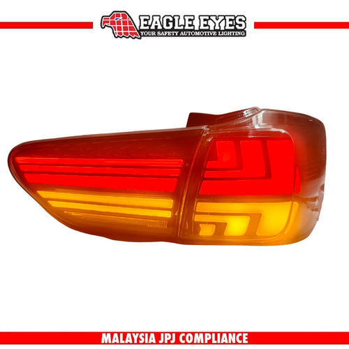 TOYOTA WISH AE20 2009-2017 LEXUS DESIGN DYNAMIC LED SEQUENTIAL SIGNAL WELCOME LIGHT CLEAR/RED LIGHT BAR TAILLAMP