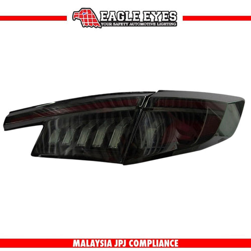 HONDA CIVIC HATCHBACK TYPE-R (FL1,FL2,FL4,FL5) 2022-2025 SEQUENTIAL SIGNAL WELCOME LIGHT SMOKE RED LIGHT BAR DYNAMIC WITH GARNISH LAMP TAILLAMP