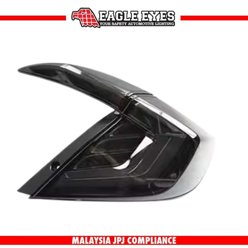 HONDA CIVIC FC 2016-2021 WELCOME LIGHT LED SEQUENTIAL SIGNAL V4 SMOKE WHITE LIGHT BAR TAILLAMP