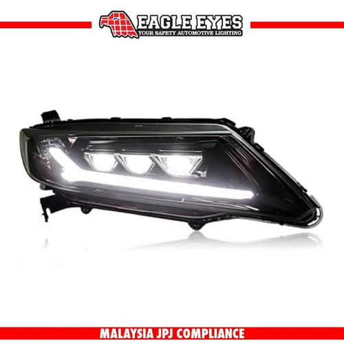 HONDA CITY GM6 2014-2017 LED HI-LO BEAM SEQUENTIAL SIGNAL WELCOME LIGHT RED DEMON EYES HEADLAMP