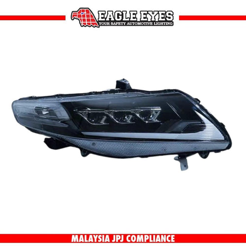 HONDA CITY GM2/GM3 2008-2014 LED PROJECTOR HI-LO BEAM SEQUENTIAL SIGNAL WELCOME LIGHT CLEAR DEMON EYES DYNAMIC STYLE HEADLAMP