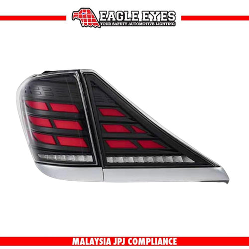 TOYOTA ALPHARD VELLFIRE ANH20 2008-2014 LED SEQUENTIAL SIGNAL WELCOME LIGHT V3 CLEAR RED LIGHT BAR TAILLAMP