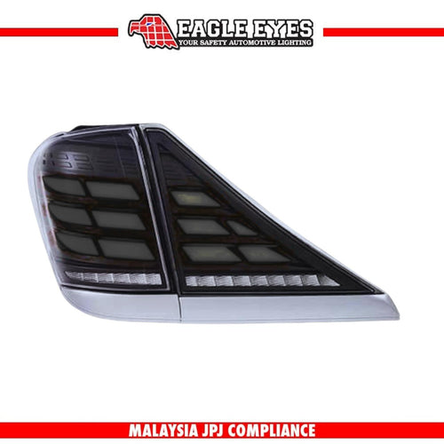 TOYOTA ALPHARD VELLFIRE ANH20 2008-2014 LED SEQUENTIAL SIGNAL WELCOME LIGHT V3 SMOKE RED LIGHT BAR TAILLAMP